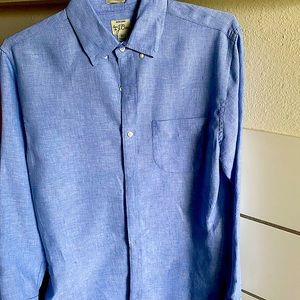 JCREW men’s Irish Linen shirt